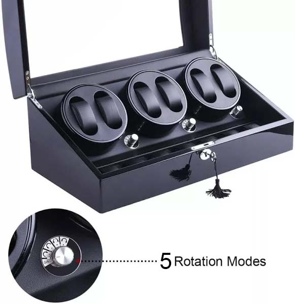 five modes for 6 watch winder