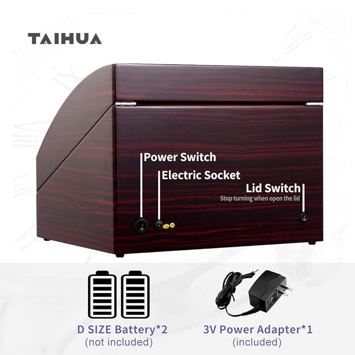 4 Watch Winder with 6 Storage