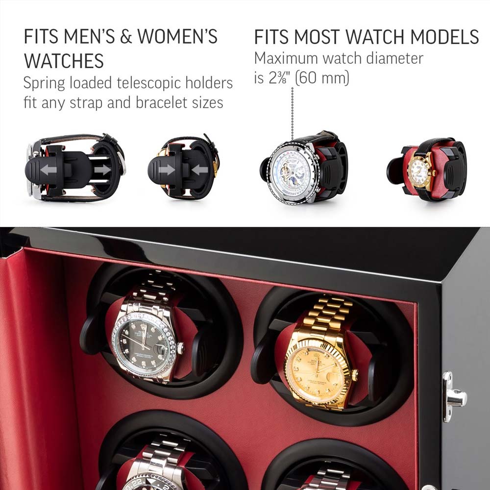 4 watch winder box
