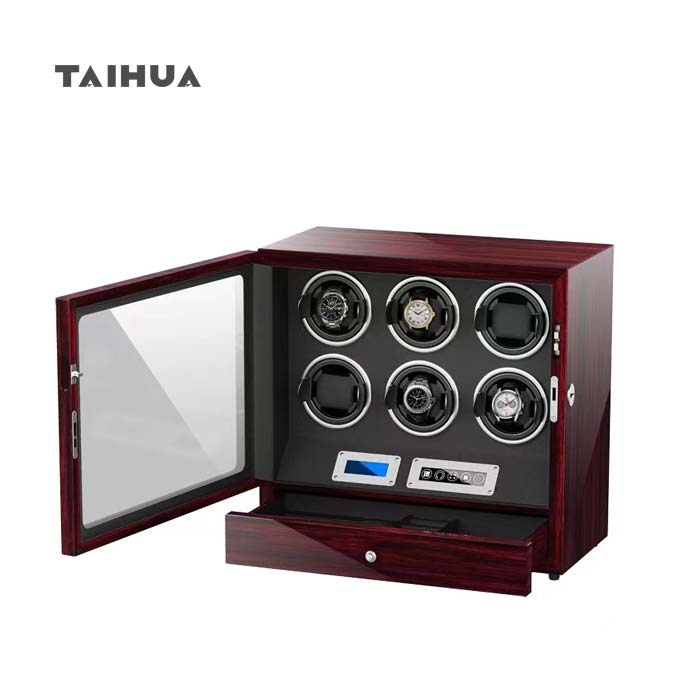 Luxury 6 Automatic Watch Winder Box