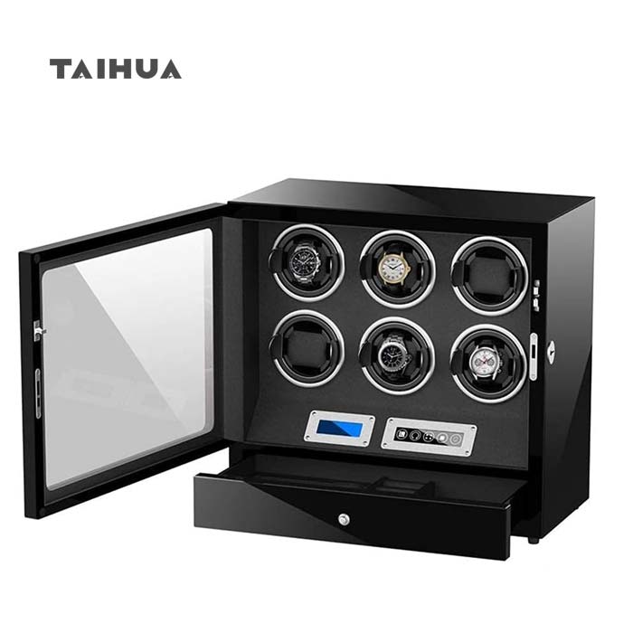 Luxury 6 Automatic Watch Winder Box