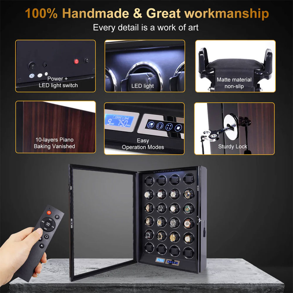 24 watch winder box