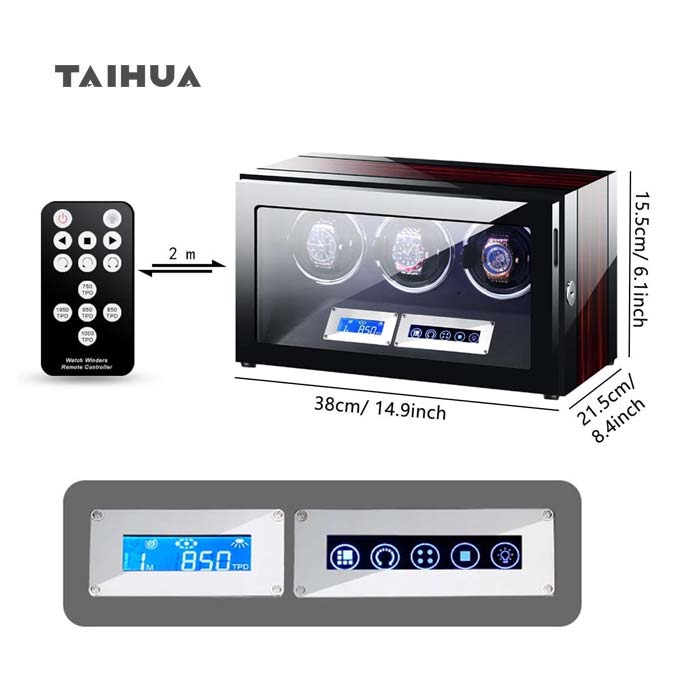 3(Triple) Watch Winder Box