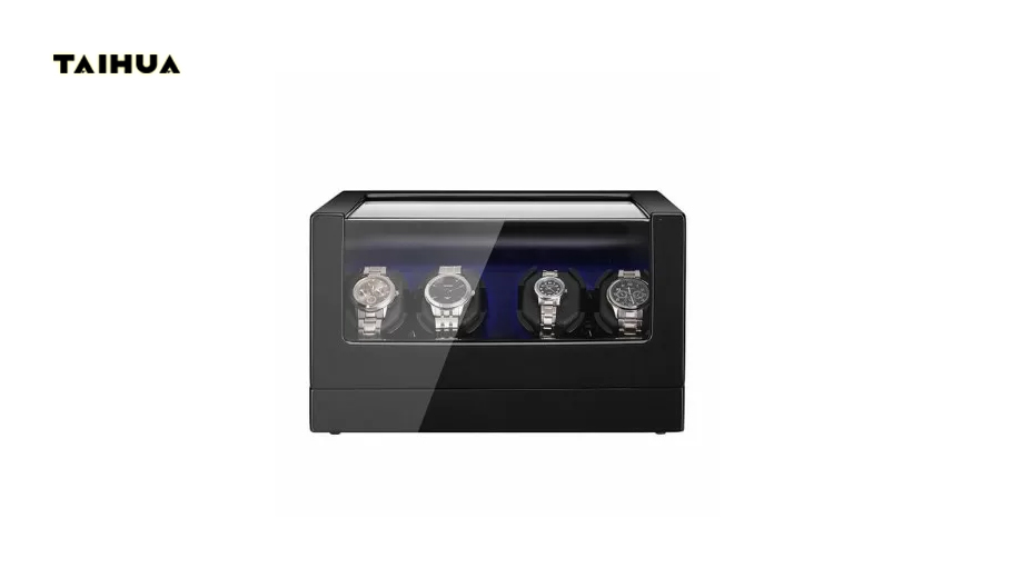 JQueen 4 Watch Winder with Display Window JQueen 4 Watch Winder with Display Window