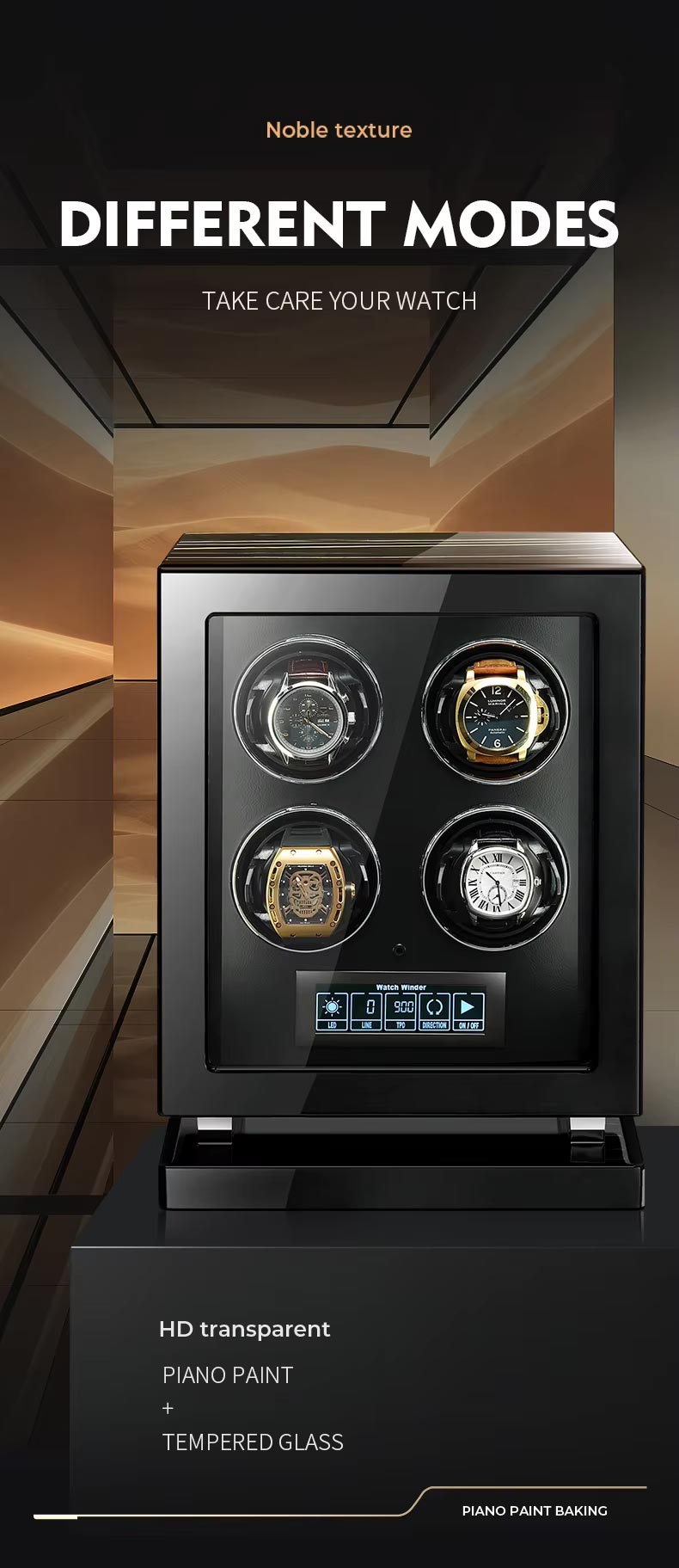2 Watch Winder Box
