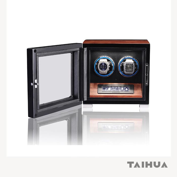 Luxury Two Watch Winder Box