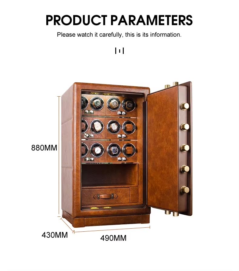 Luxury Watch Winder Safe Box