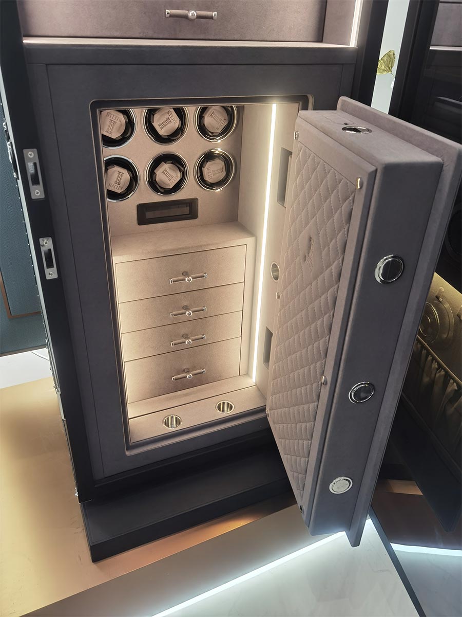 Home Jewelry Safe with Watch Winder